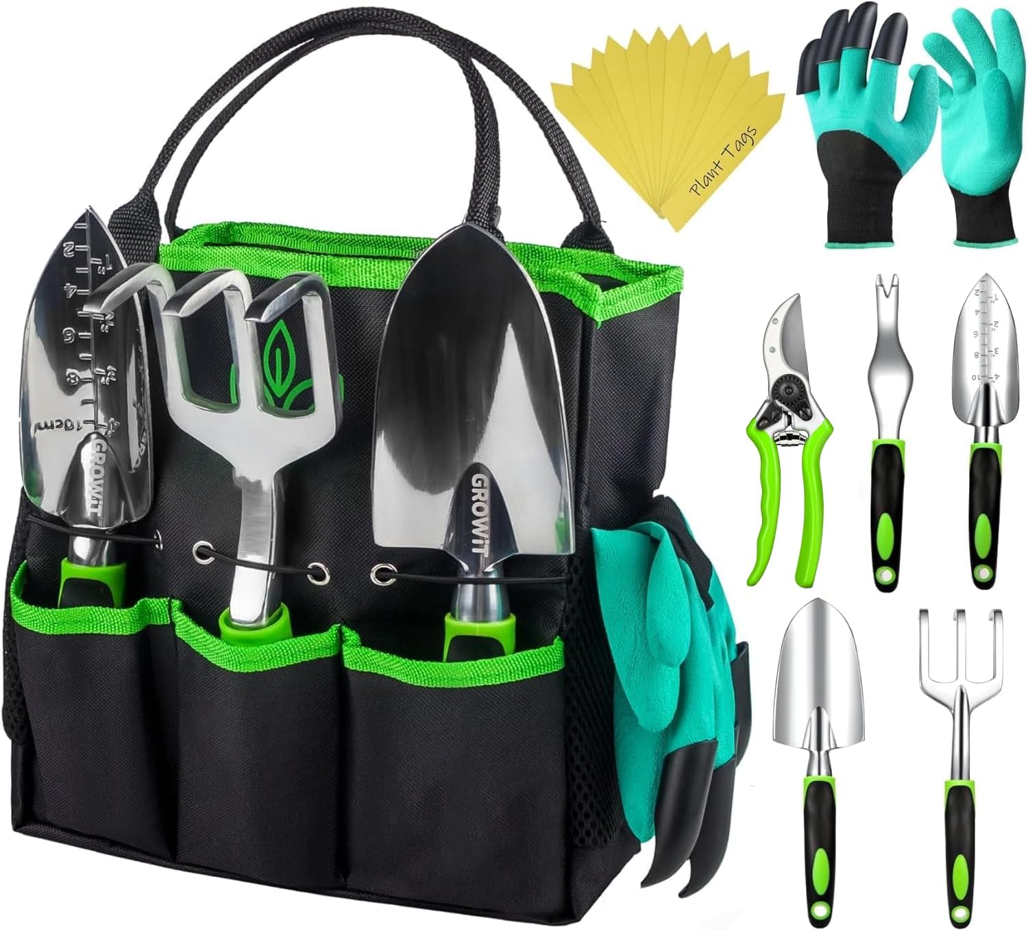 GROWIT Heavy Duty 22 Ergonomic Gardening Tool Set Review