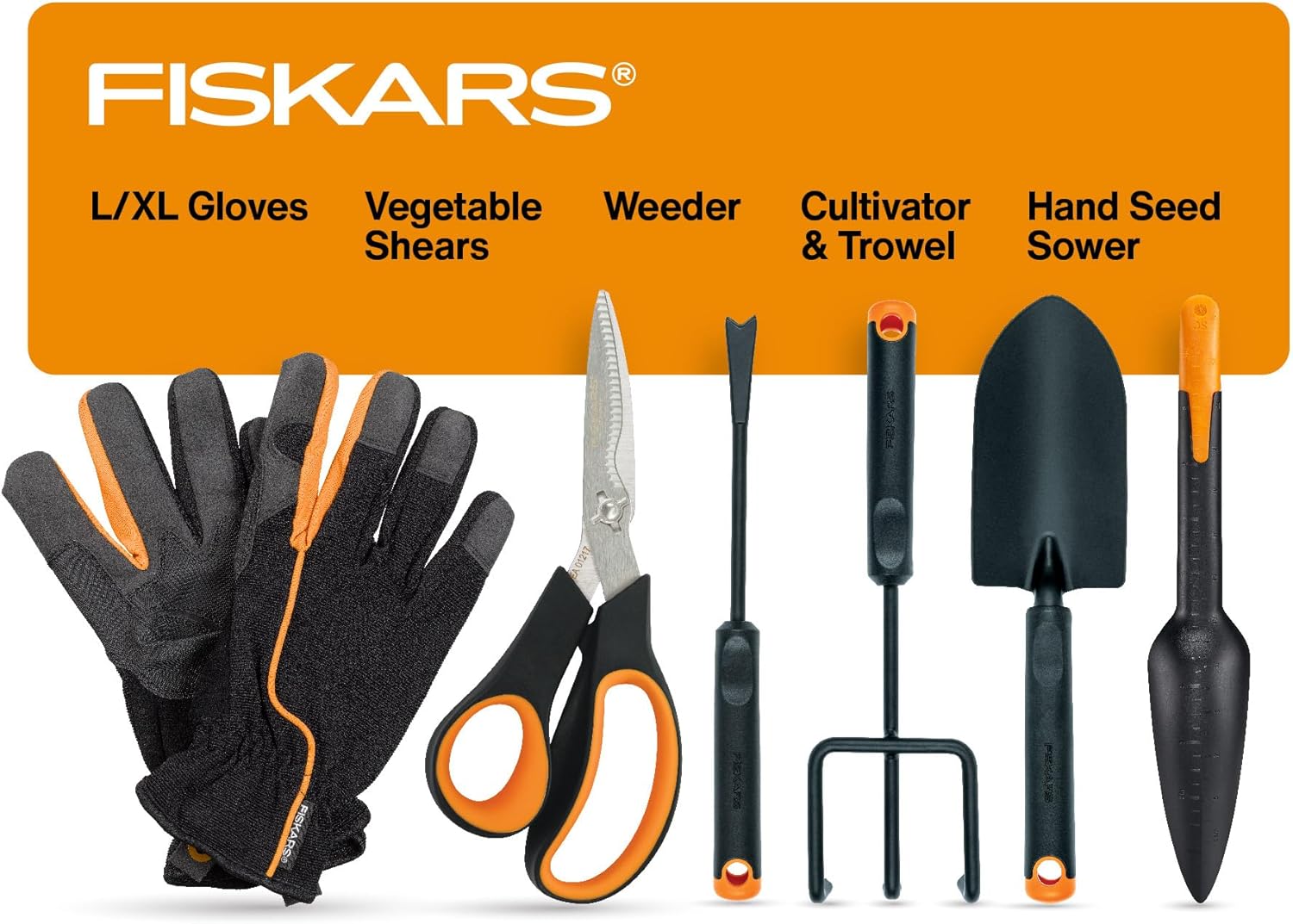 Fiskars vegetable set